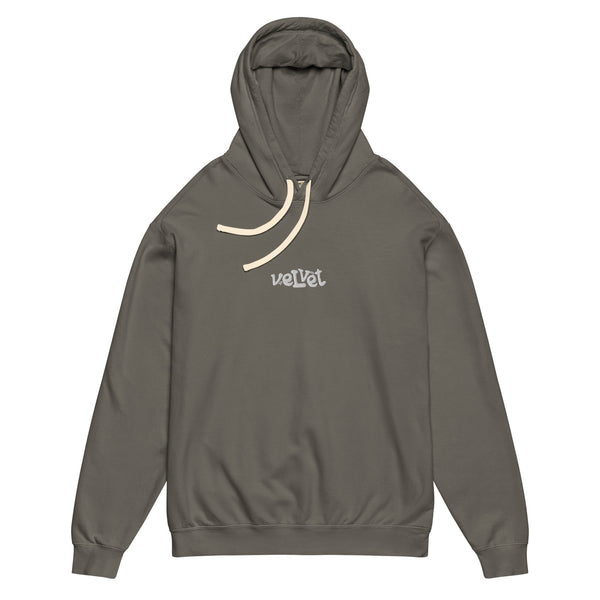Velvet "Logo" Hoodie